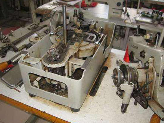 About the maintenance method of sewing machine